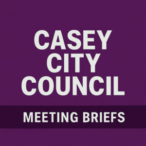 Meeting Summary and Briefs: City of Casey City Council for March 16, 2026