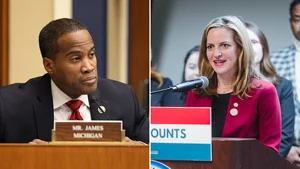 Benson, James face off over affordability, tariffs in governor debate